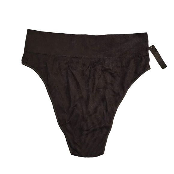 Skims Stretch Rib Thong G-String Medium - Picture 1 of 7